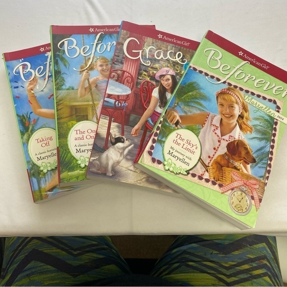 American Girl Doll with 4 Grace and 3 Maryellen Books - Picture 9 of 11